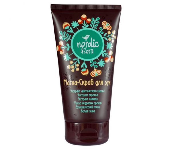 Scrub mask for hands "Nordic Flora" (150 g) (10322386)